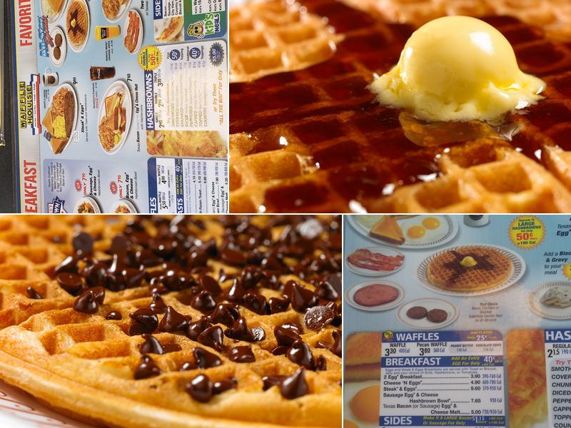 Waffle House Menu