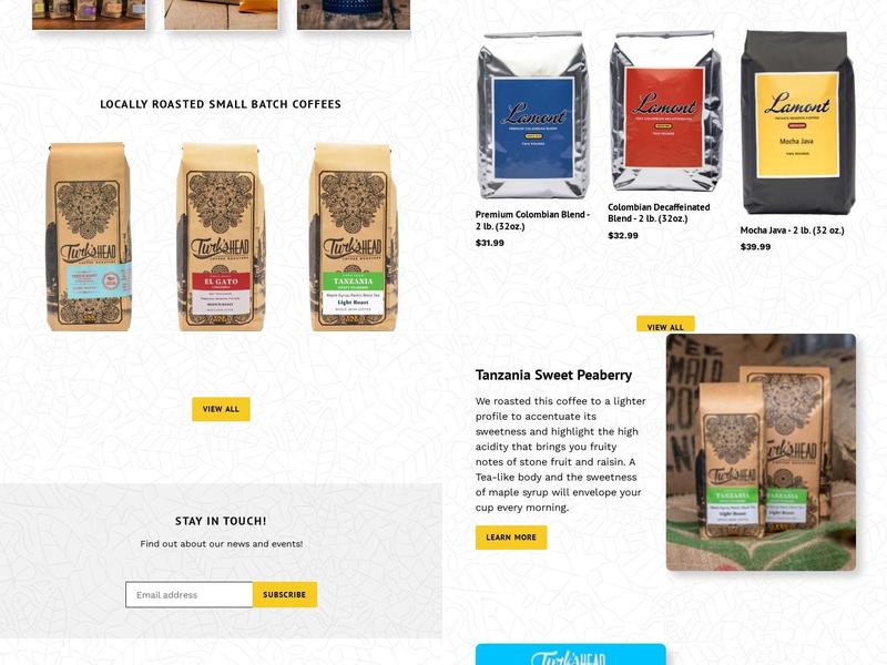 Turks Head Cafe Menu