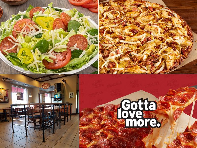 Donatos Pizza Menu