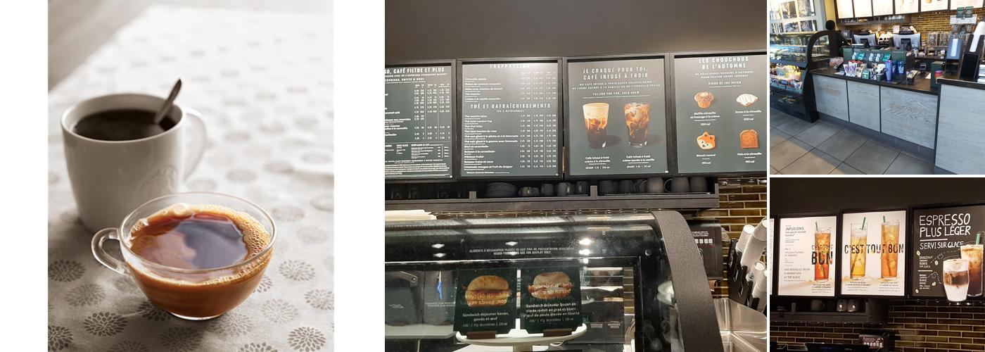 Starbucks Menu