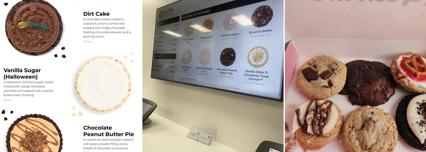 Crumbl - Olive Branch Menu