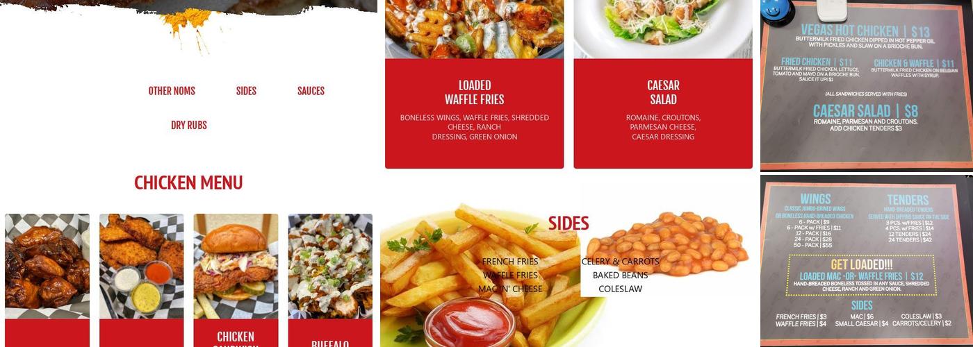 All We Do is Wing Menu