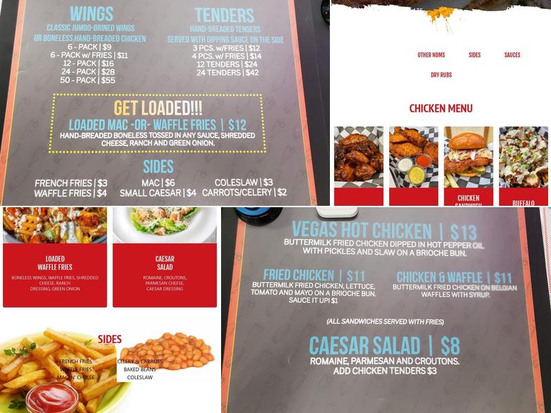 All We Do is Wing Menu