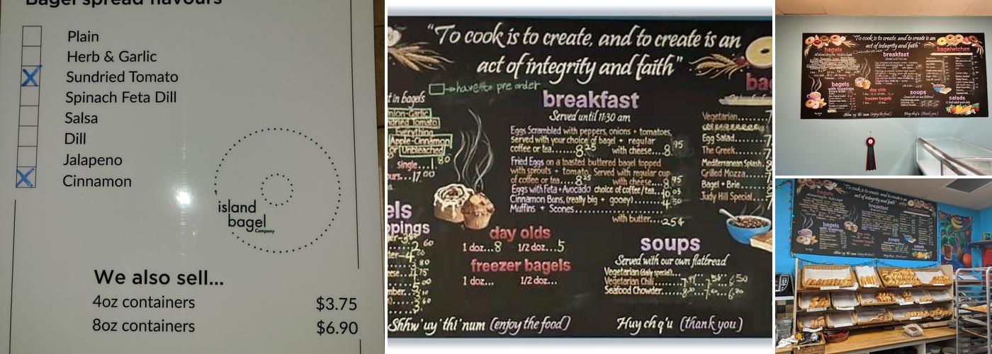 Island Bagel Co Menu