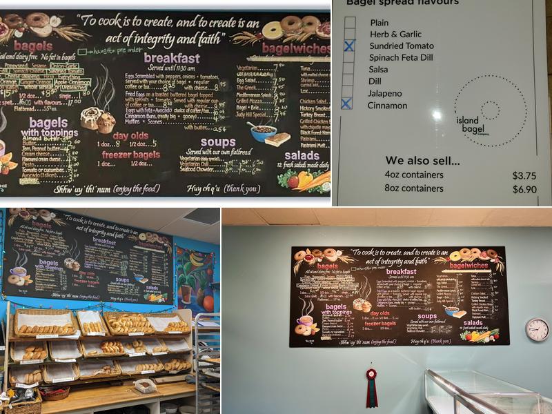 Island Bagel Co Menu