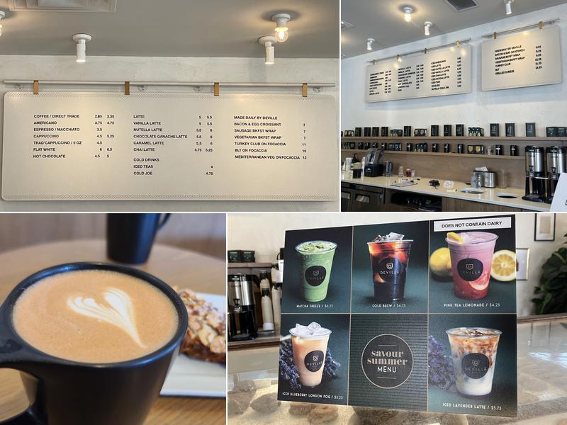 Deville Bernard Menu