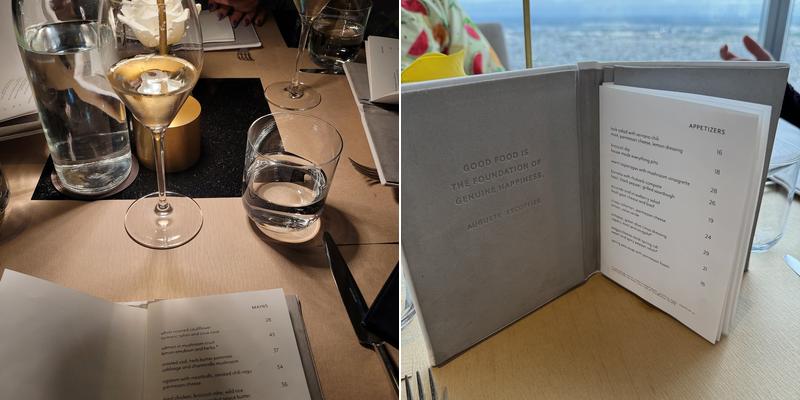SkyHigh Menu