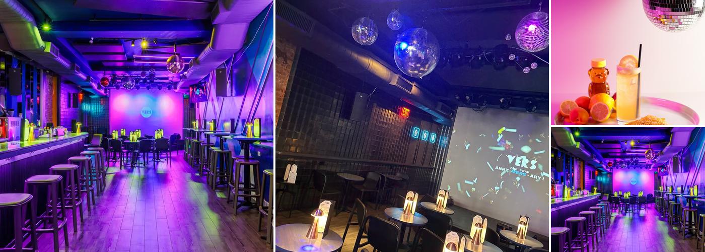 VERS — queer bar, cocktails, bar snacks, and parties