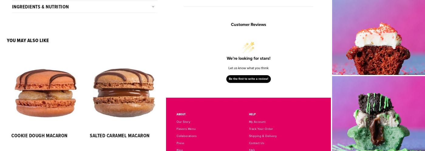 Baked by Melissa Menu