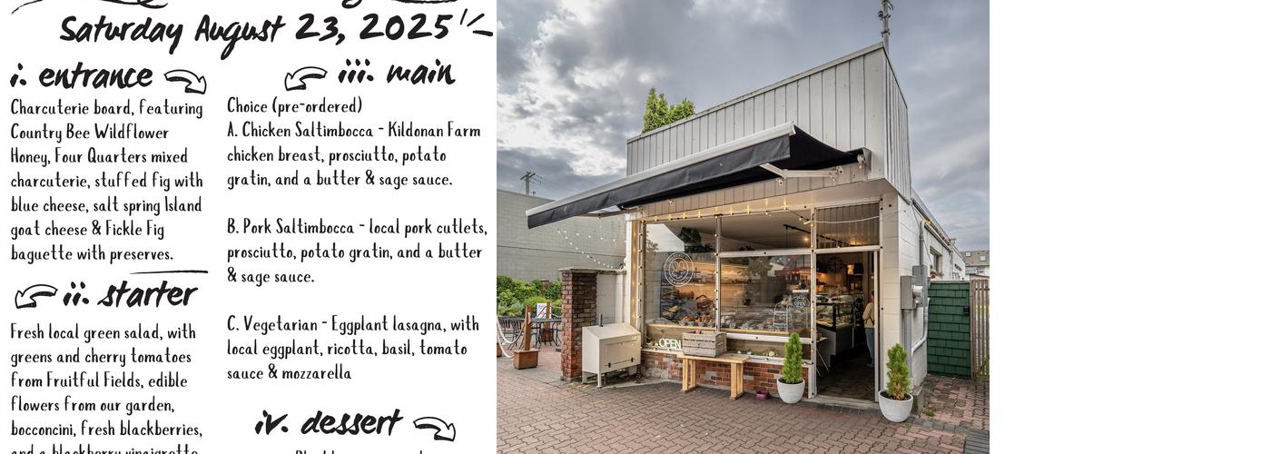 The Fickle Fig Express Menu