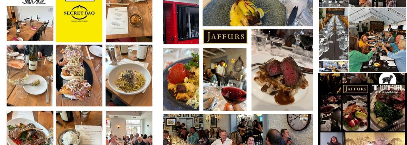 Jaffurs Wine Cellars Menu