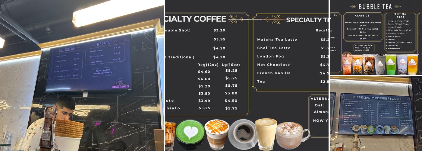 Ricardo's Menu
