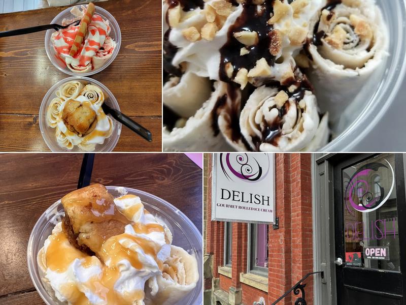 Delish Gourmet Rolled Ice Cream 120 Prince William St Unit A, Saint John