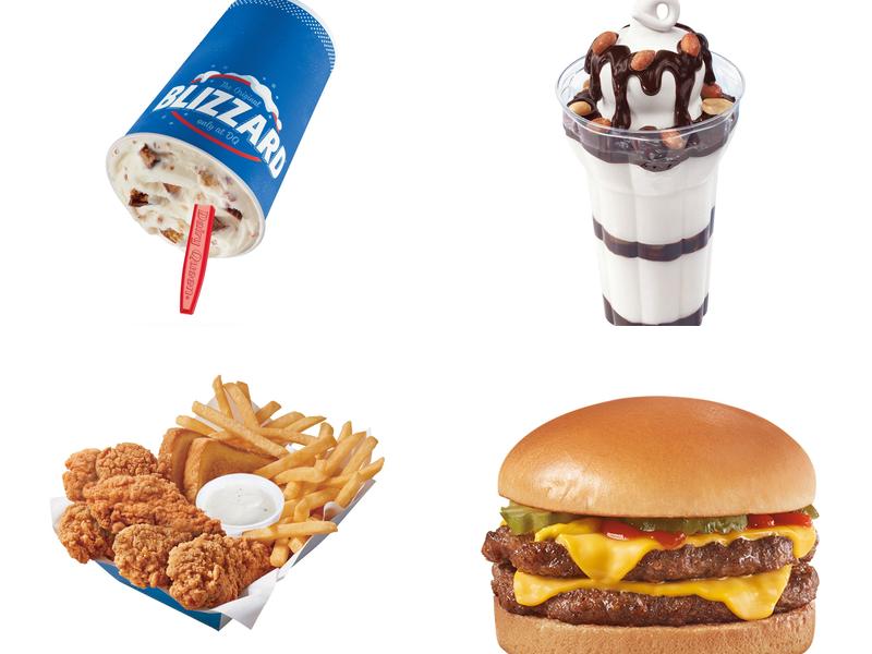 Dairy Queen Grill & Chill Menu