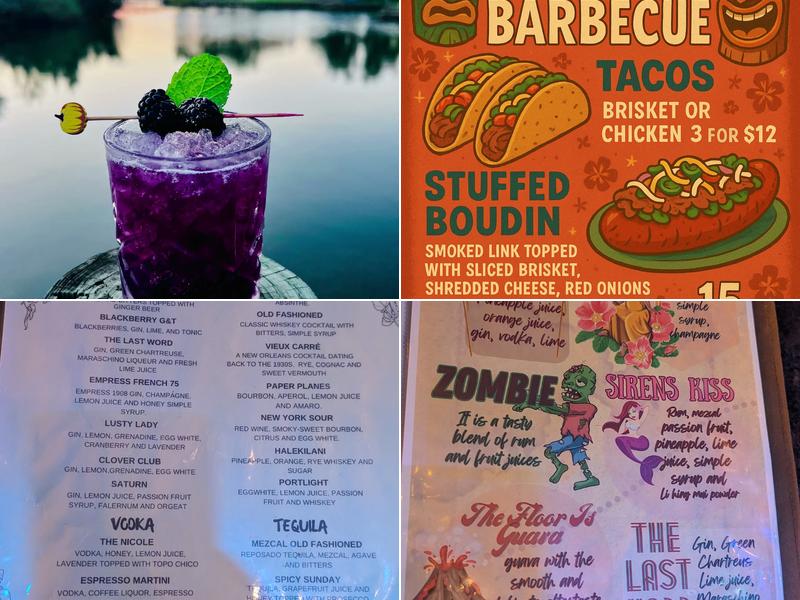 Coco's On The Canal Menu