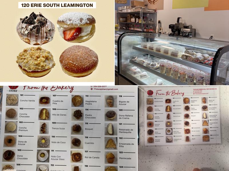 77 Bakery Menu