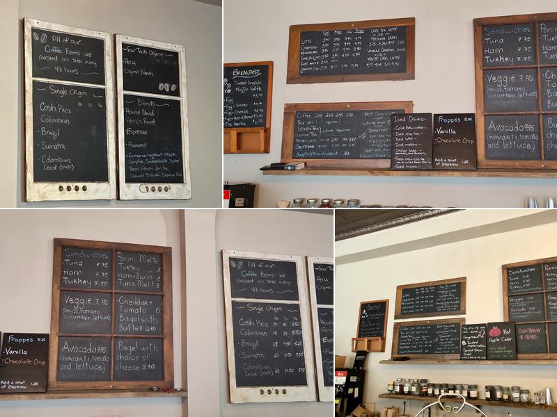 Savoury Grounds Coffee Co. Menu