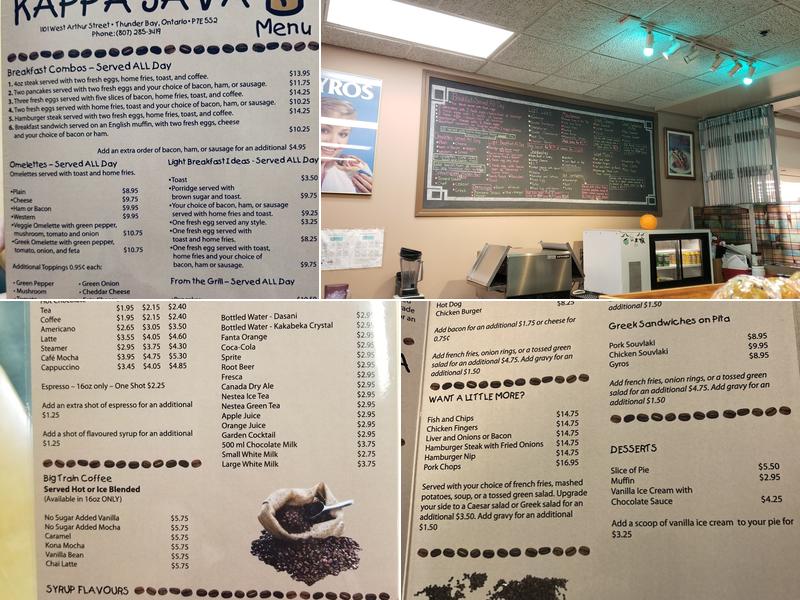 Kappa Java Menu