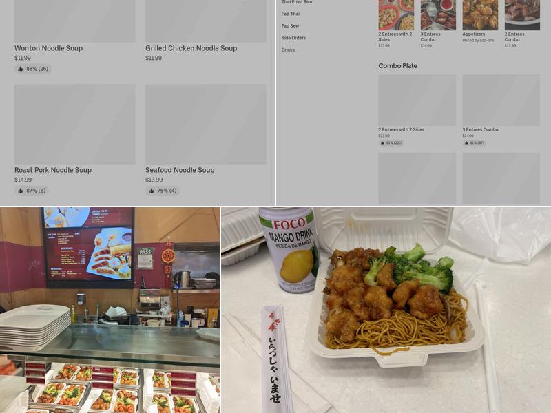 Ruby Thai Kitchen Menu