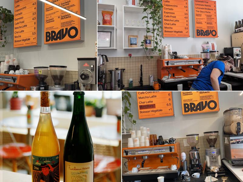 Café Bravo Menu