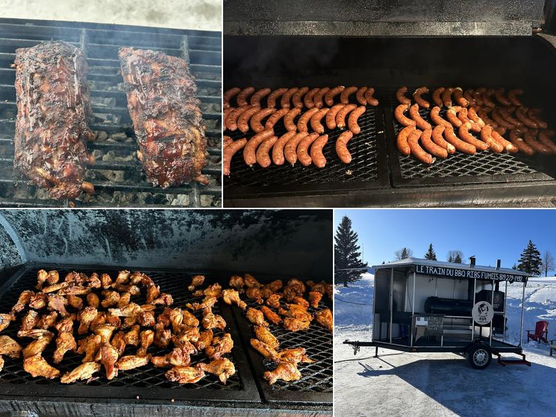 Le train du BBQ 50 Rue Gamble O, Rouyn-Noranda