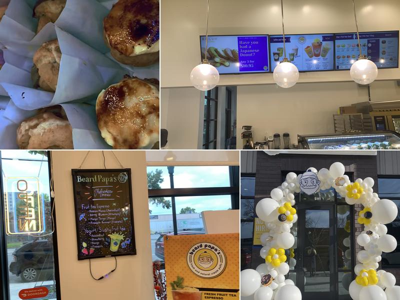 beard papa's south end charlotte Menu