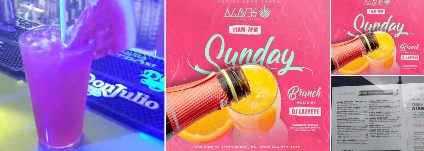 Agaves Ultra Lounge Menu