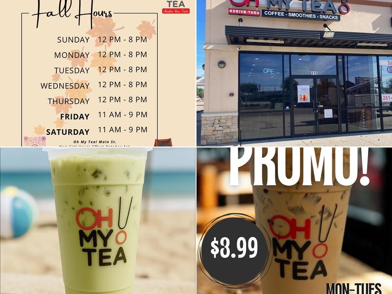 Oh My Tea! - Main St 1909 N Main St #115, Pearland