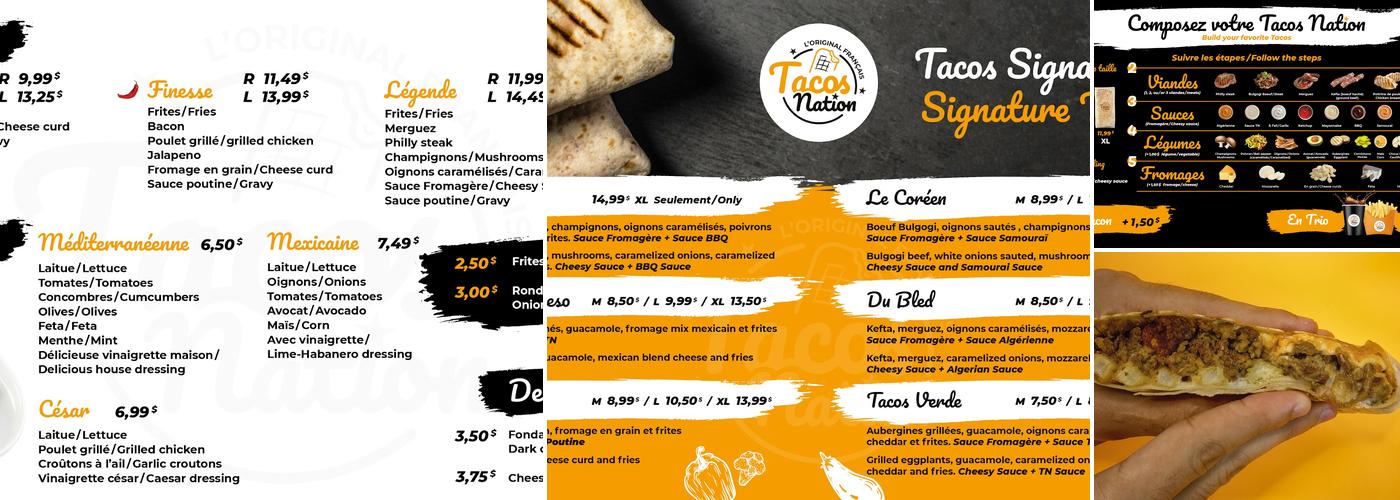 Tacos Nation Menu