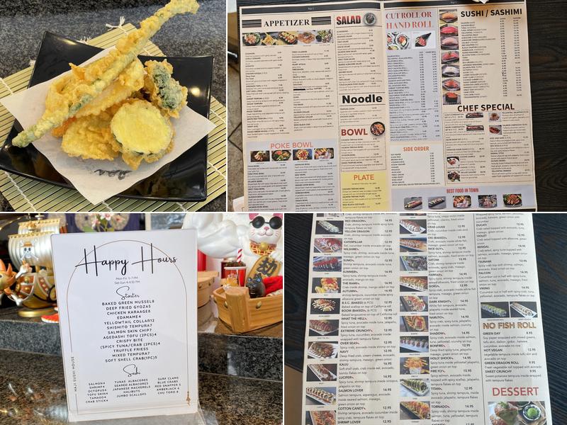 Haji Sushi House Menu