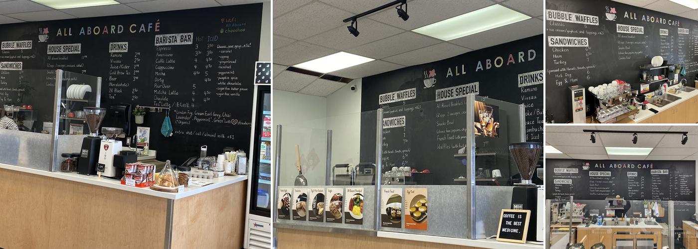 All Aboard Cafe Menu