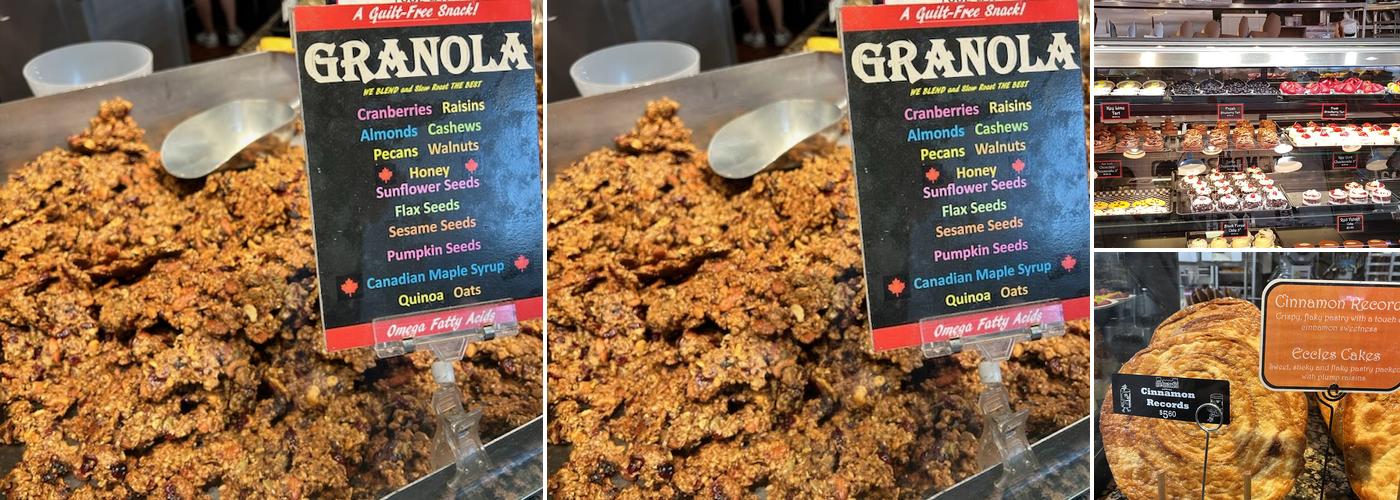 Stuart's Bakery Menu