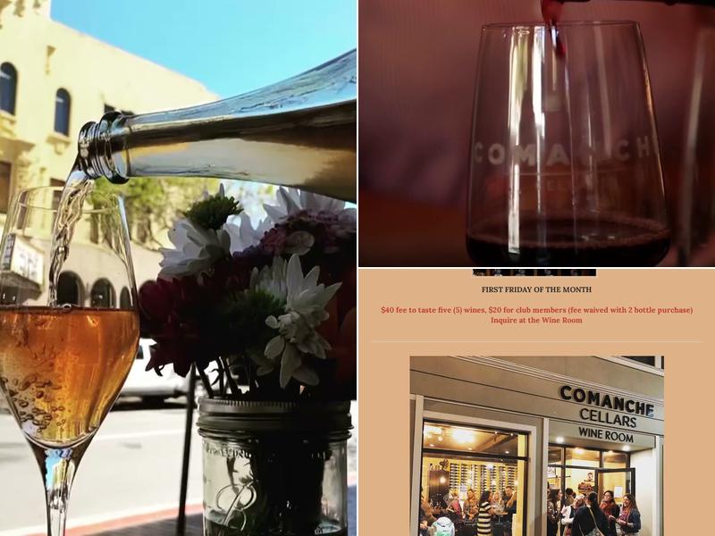 Comanche Cellars Menu