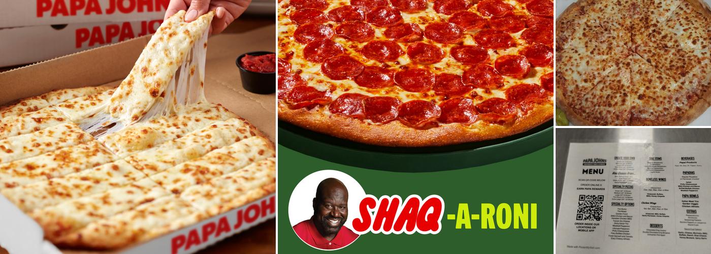 Papa Johns Pizza Menu