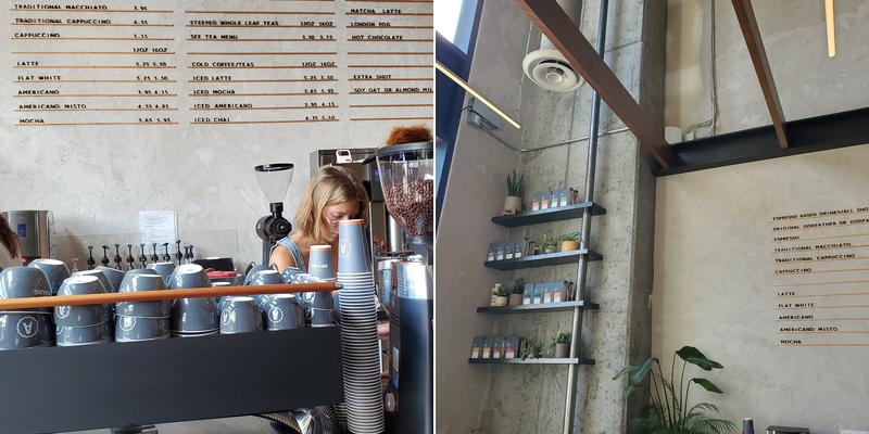 Analog Coffee - One Water Menu