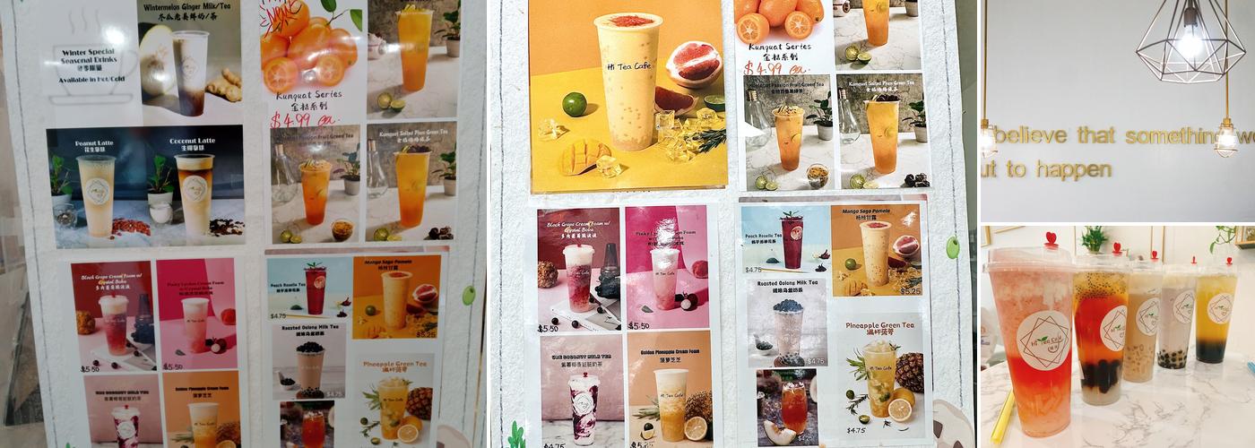 Hi Tea Cafe Menu