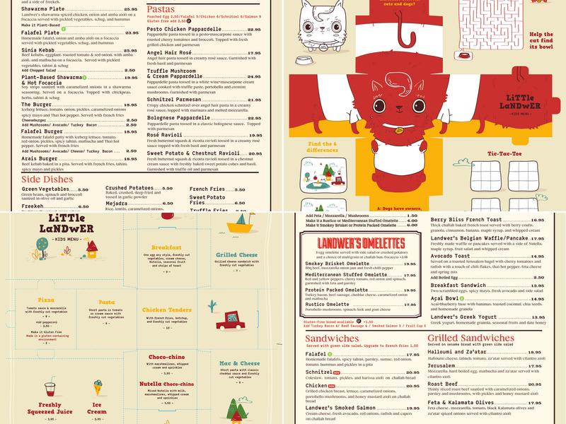 Cafe Landwer Yorkdale Menu