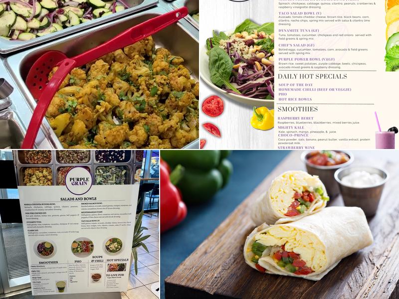 Purple Grain Menu