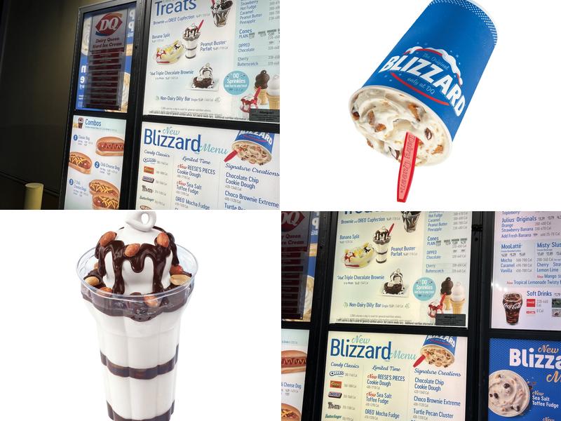 Dairy Queen (Treat) Menu