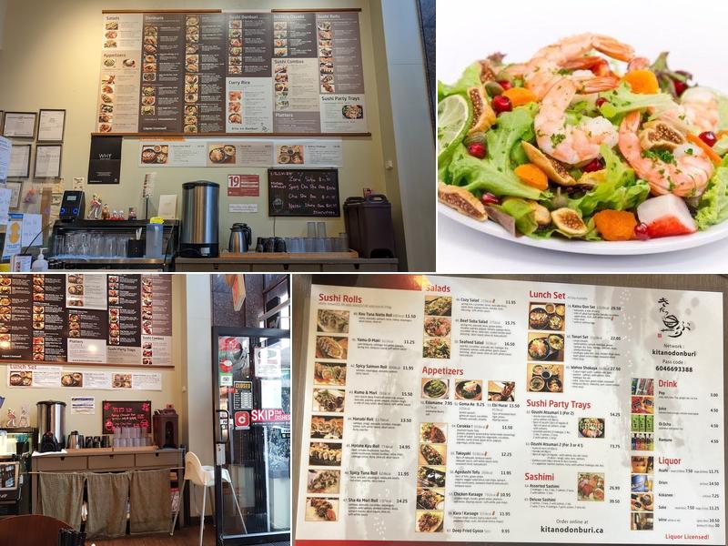 Kita No Donburi Menu