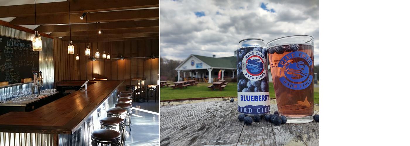 Blue Toad Hard Cider - Cidery & Event Barn Menu