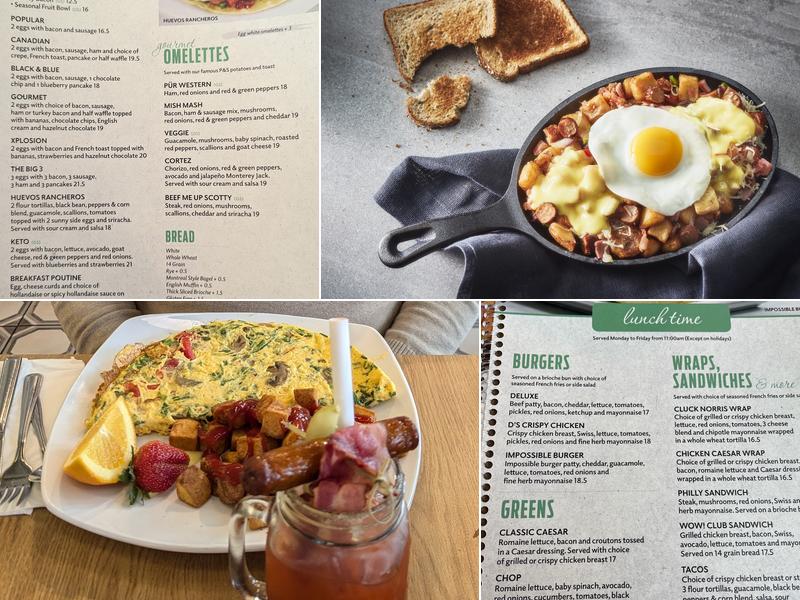 Pür & Simple Menu