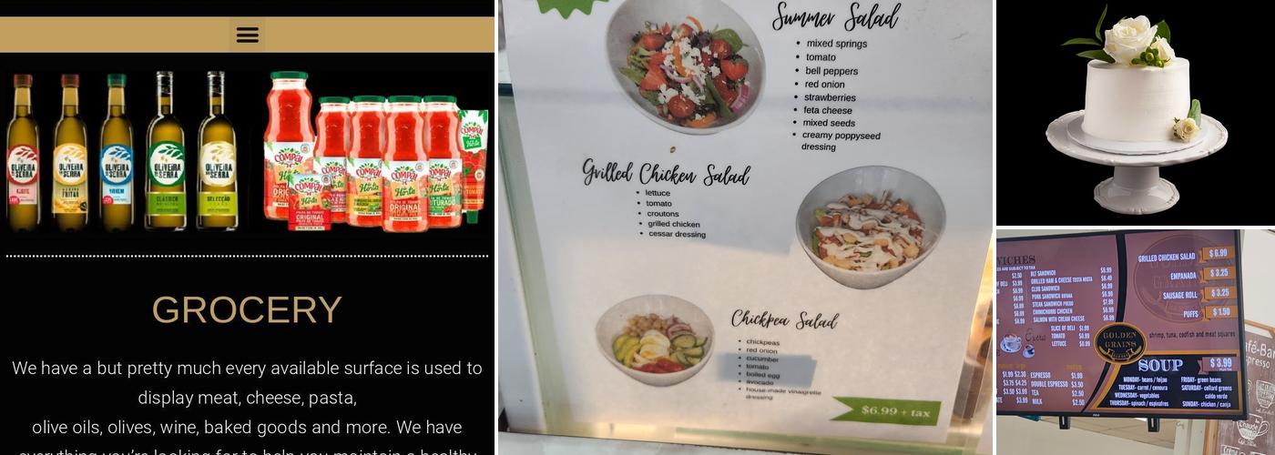 Golden Grains Bakery Cafe & Deli Ltd Menu