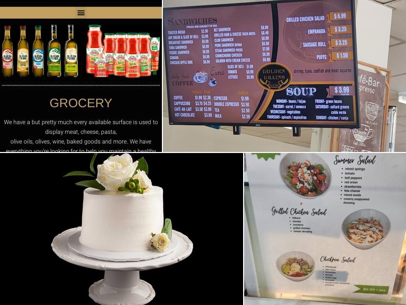Golden Grains Bakery Cafe & Deli Ltd Menu