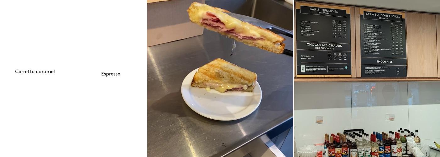 Second Cup Café- TRAITEUR Menu