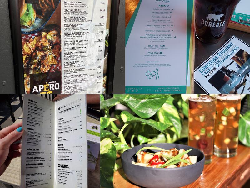 Clébard Menu