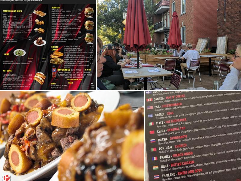 Poutineville Menu