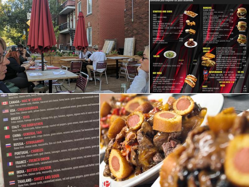 Poutineville Menu