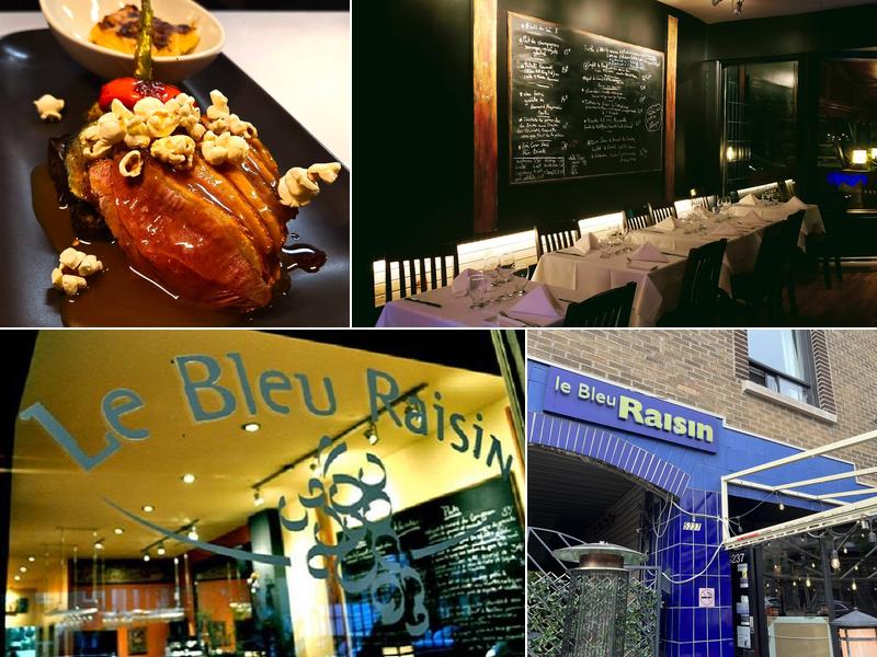 Restaurant Le Bleu Raisin
