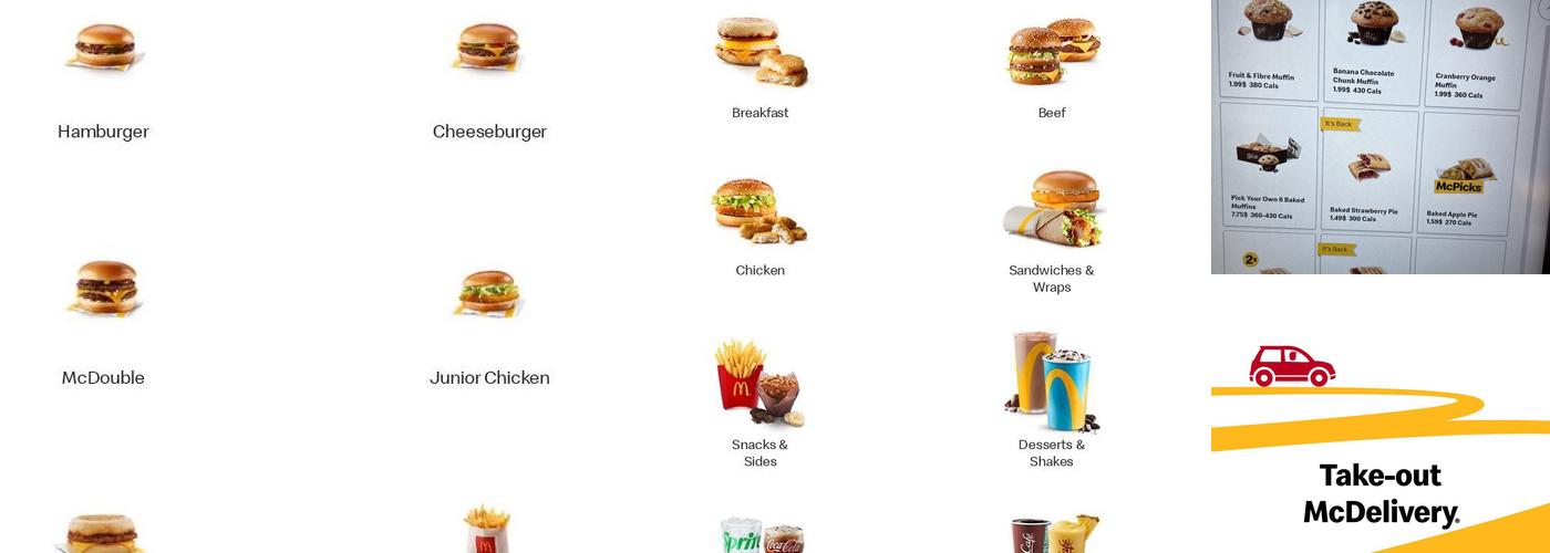 McDonald's Menu